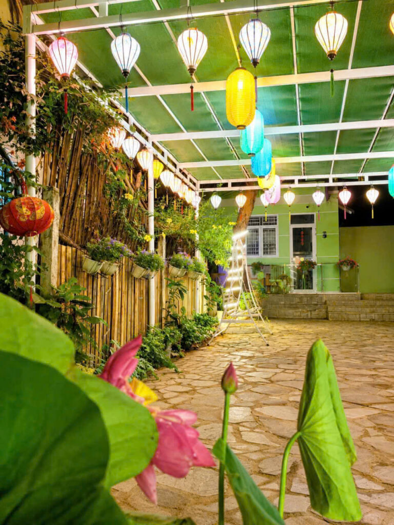 Không gian Khu vườn tại HOI AN VIVA VILLA